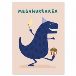 Postkarte MEGAHURRAREX