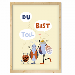 Miniposter DU BIST TOLL