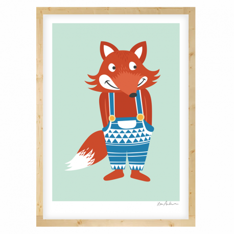 A4 Poster MR.FOX