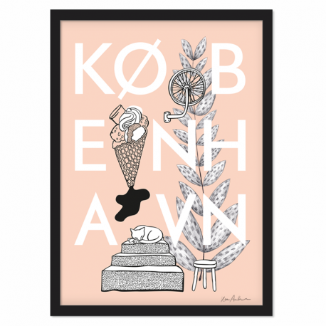 A4 Poster KØBENHAVN